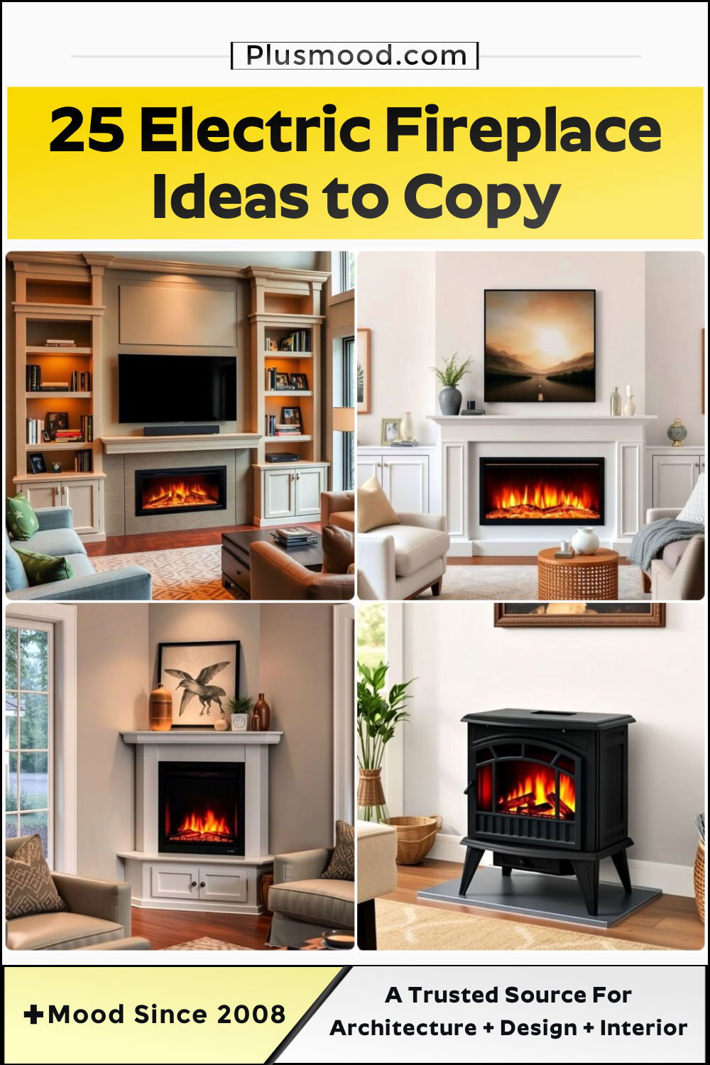 electric fireplace ideas to copy