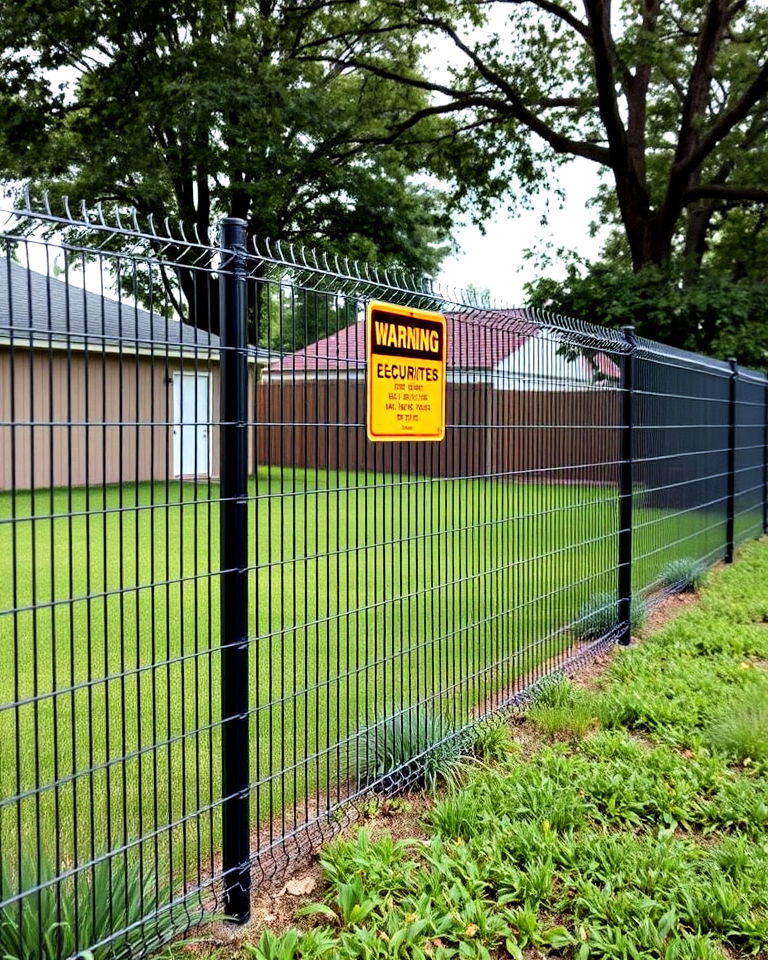 electric security fence - 40 Types of Fences