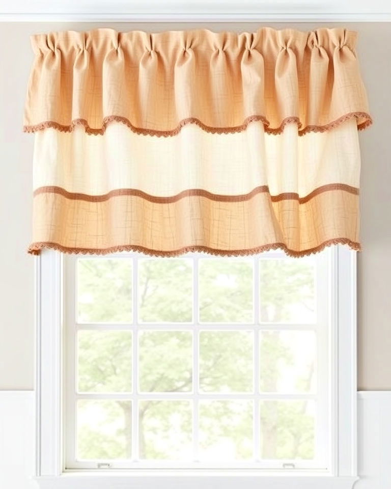elegance farmhouse valances elegance farmhouse valances - 25 Farmhouse Curtain Ideas