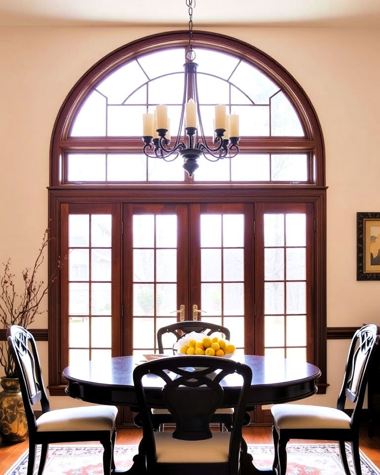 elegance transom windows for dining room - 20 Dining Room Window Ideas