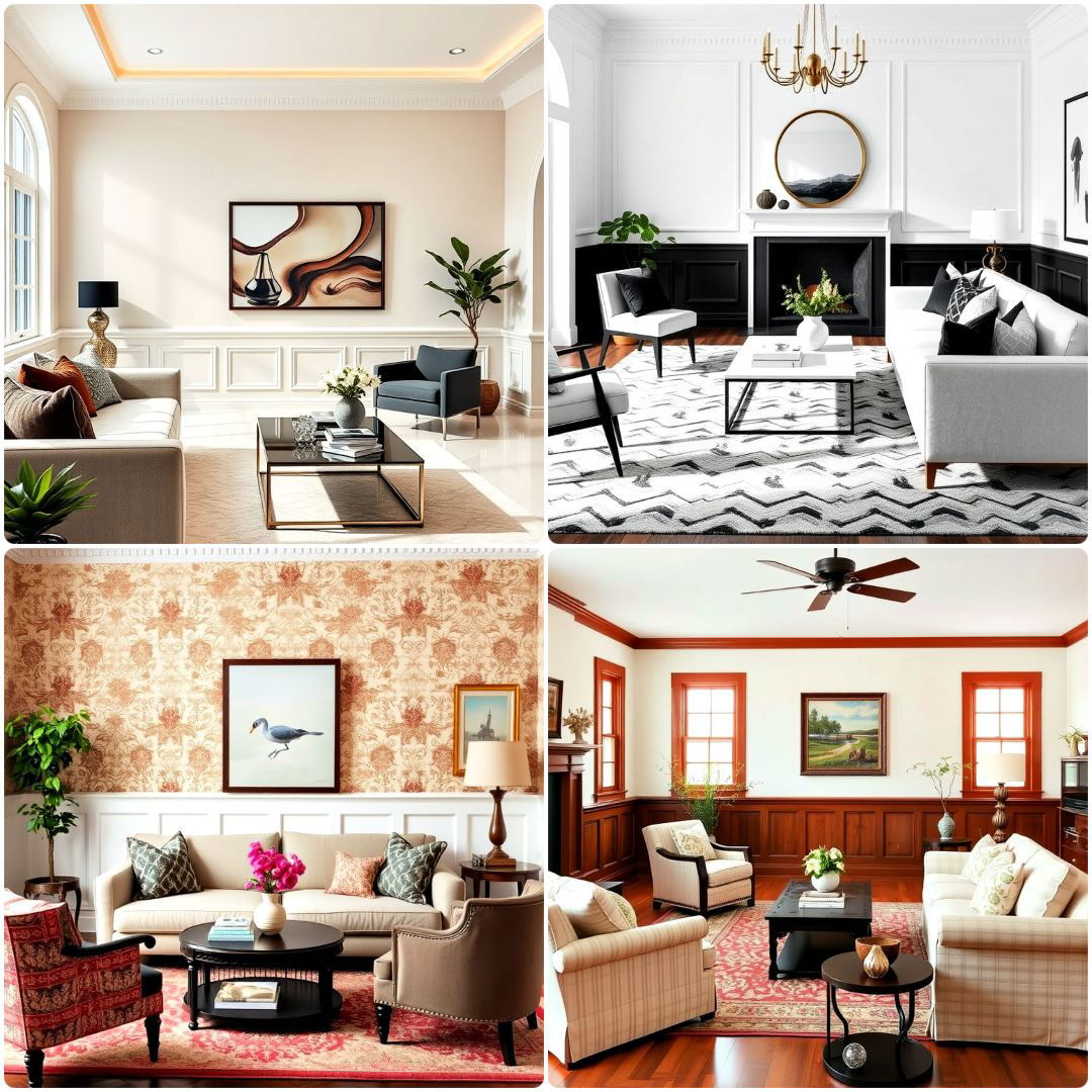 Top 25 Living Room Wainscoting Ideas For Elegant Homes