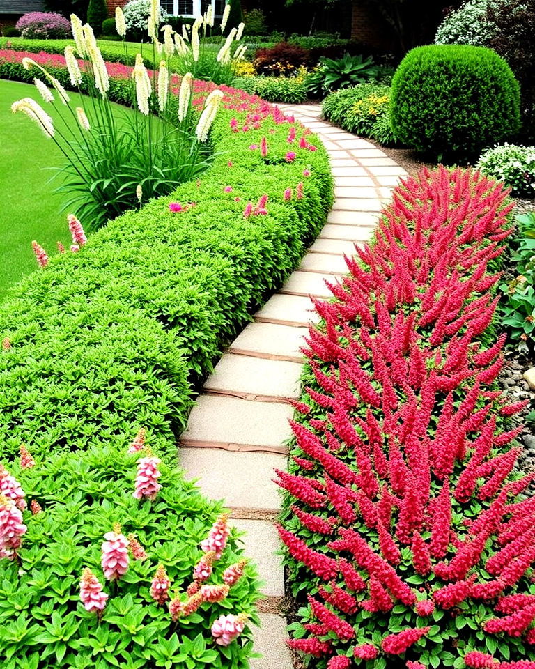 elegant pathway edging - 20 Landscaping With Coral Bells