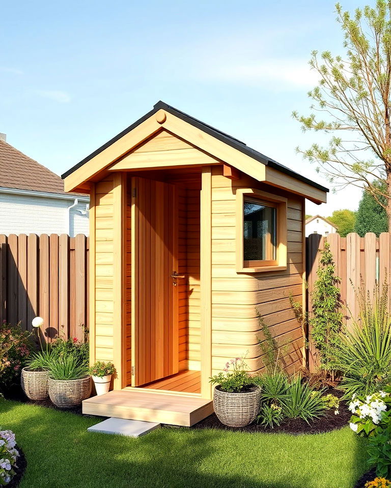 elegant scandinavian style outhouse - 15 Outhouse Design Ideas
