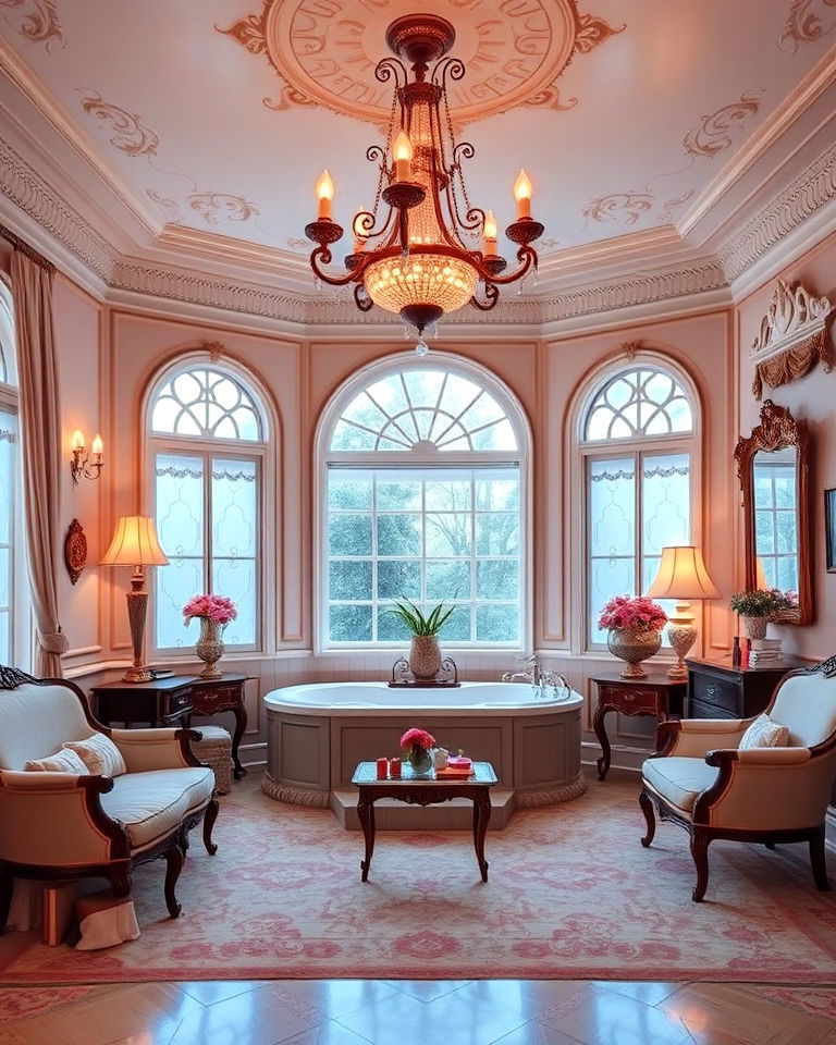 elegant victorian inspired hot tub room - 15 Hot Tub Room Ideas