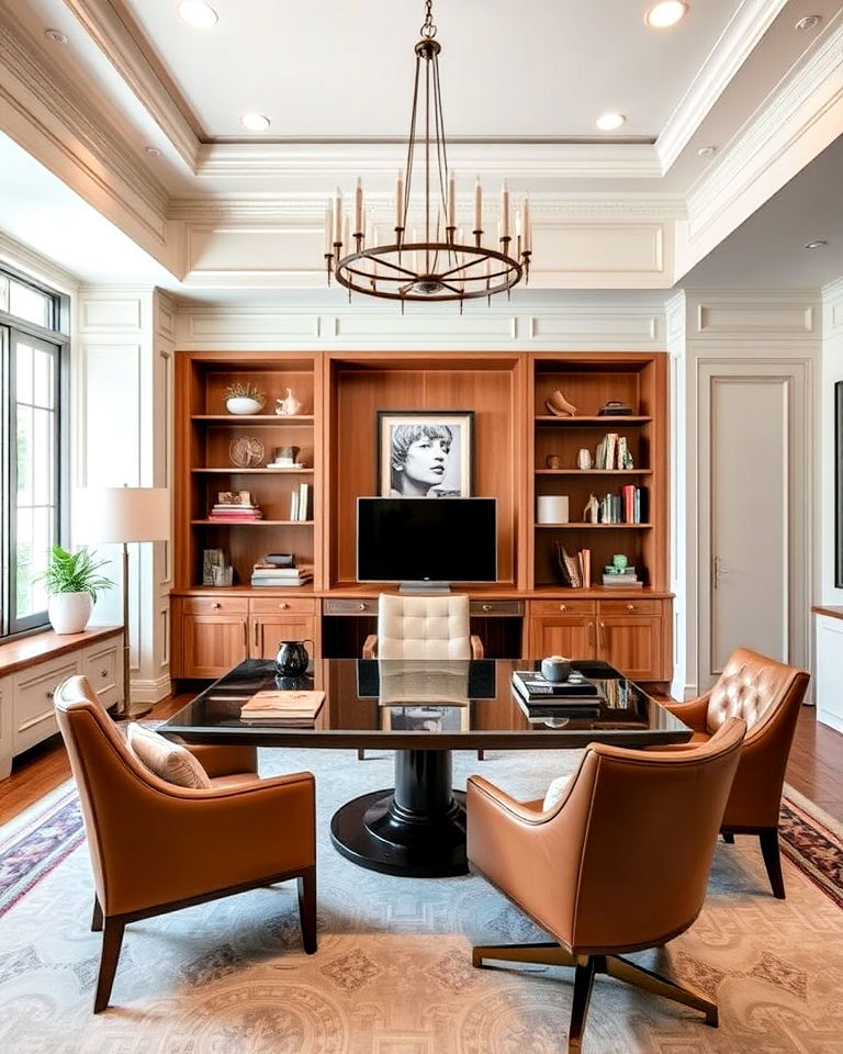 elevated home office for ceo - 25 Ceo Office Design Ideas