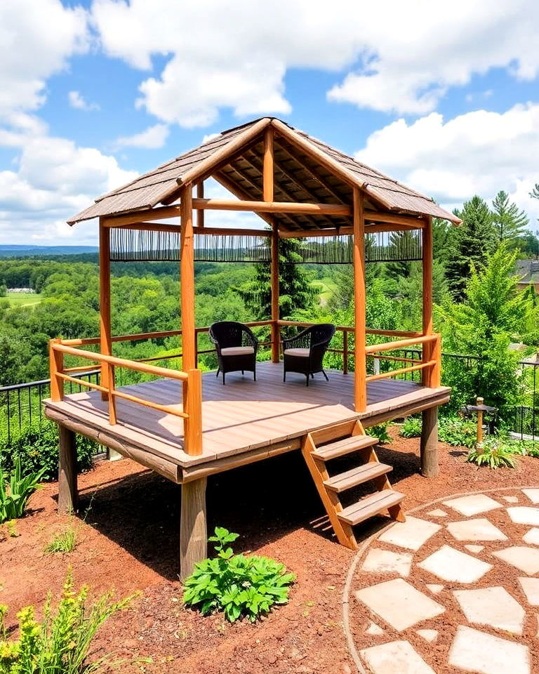 elevated meditation garden platform overlooking nature - 15 Meditation Garden Ideas