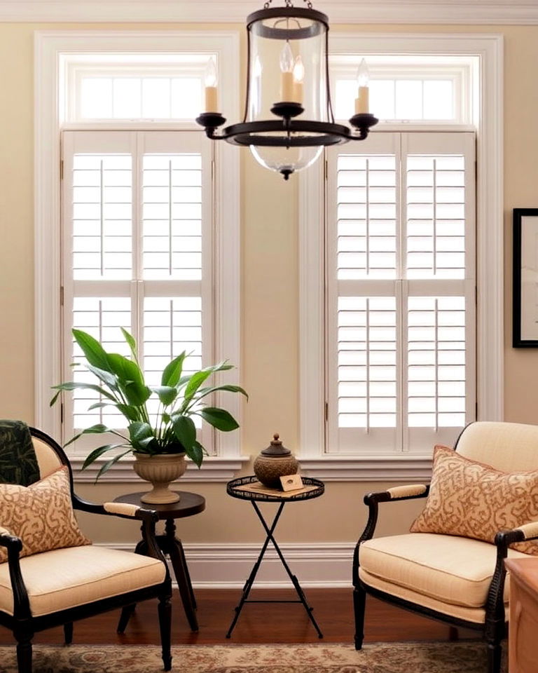 embracing plantation shutters new orleans style interior - 15 New Orleans-style Interior Decorating Ideas