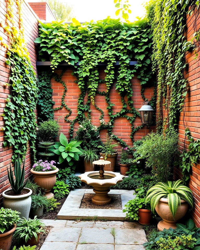 enclosed courtyard garden - 15 Enclosed Garden Ideas