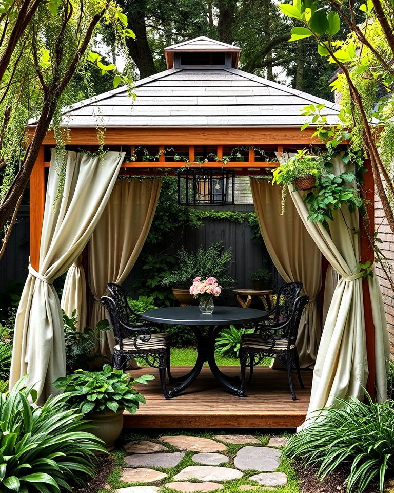 enclosed gazebo secret garden - 40 Secret Garden Ideas