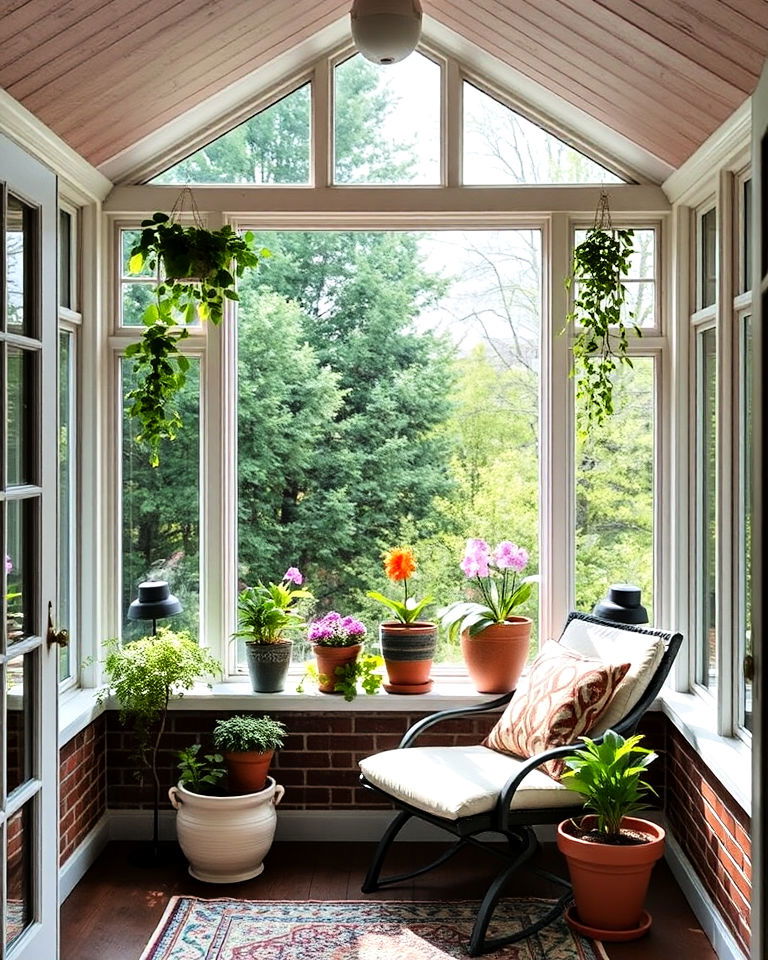 enclosed porch greenhouse windows - 15 Enclosed Porch Ideas With Windows