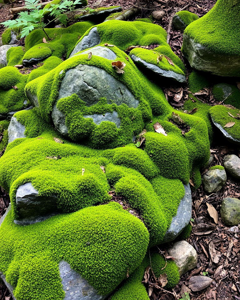 encourage moss growth woodland garden - 15 Woodland Garden Ideas