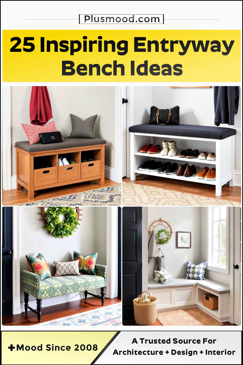 entryway bench ideas to copy