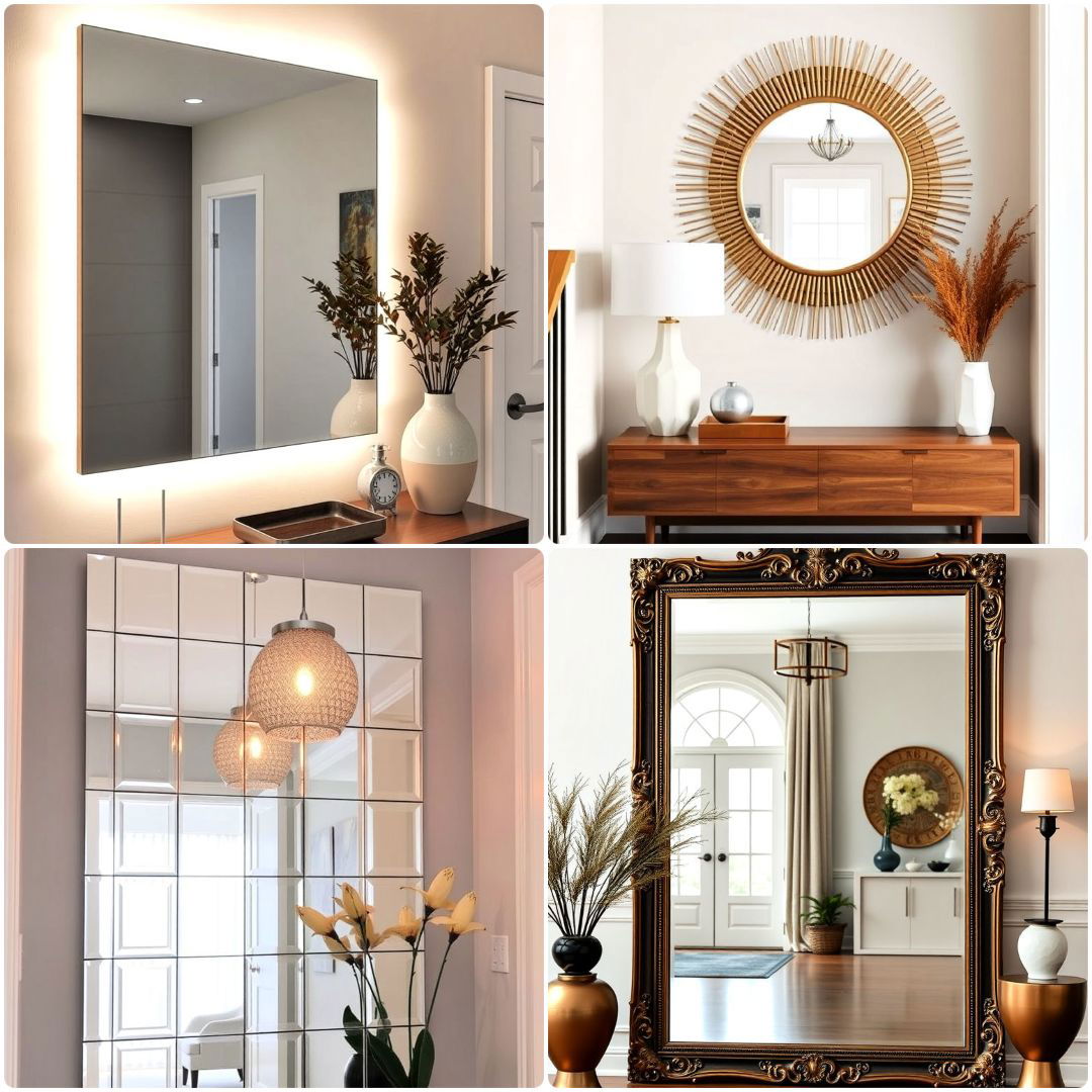 25 Entryway Mirror Ideas to Make Your Foyer Look Larger