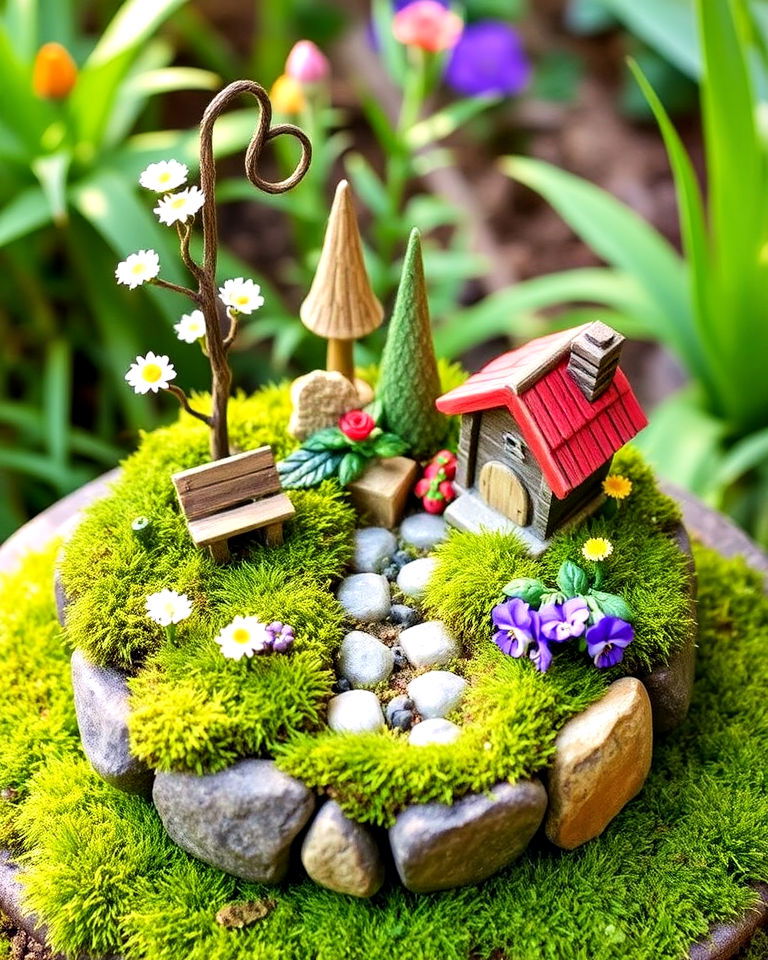 fairy inspired mini gardens - 20 Aesthetic Garden Ideas
