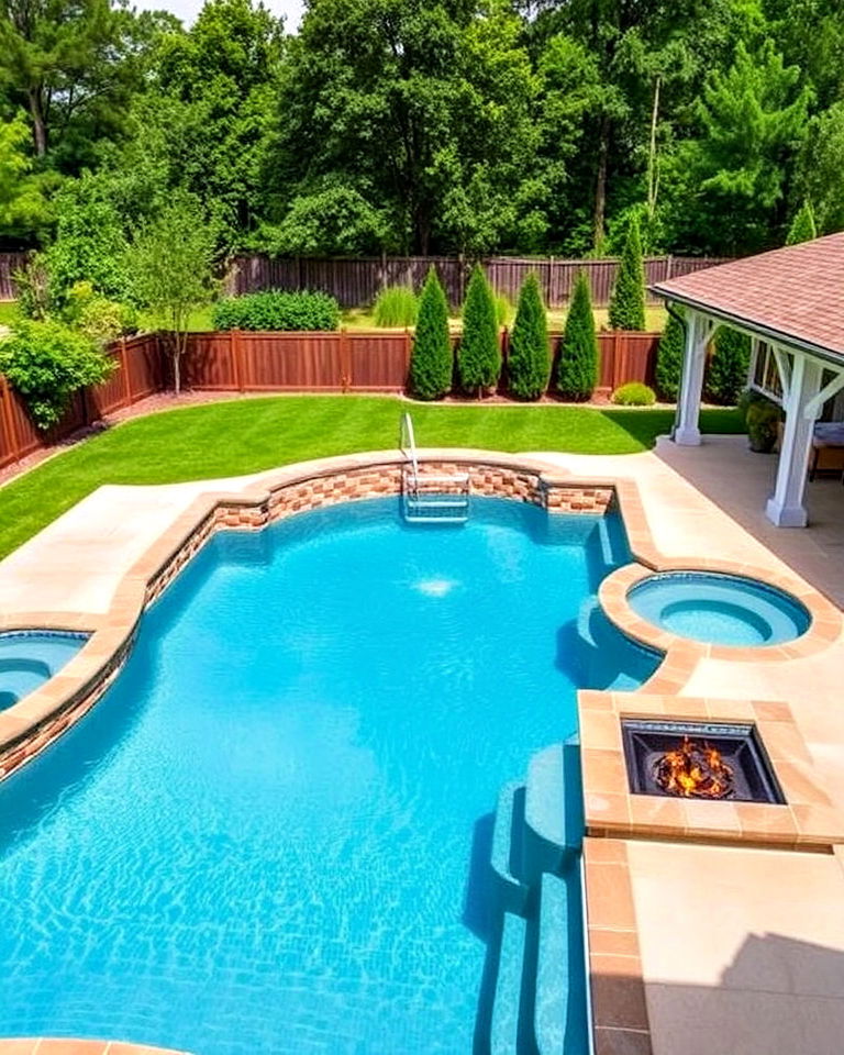 family focused fiberglass pool - 15 Fiberglass Pool Designs
