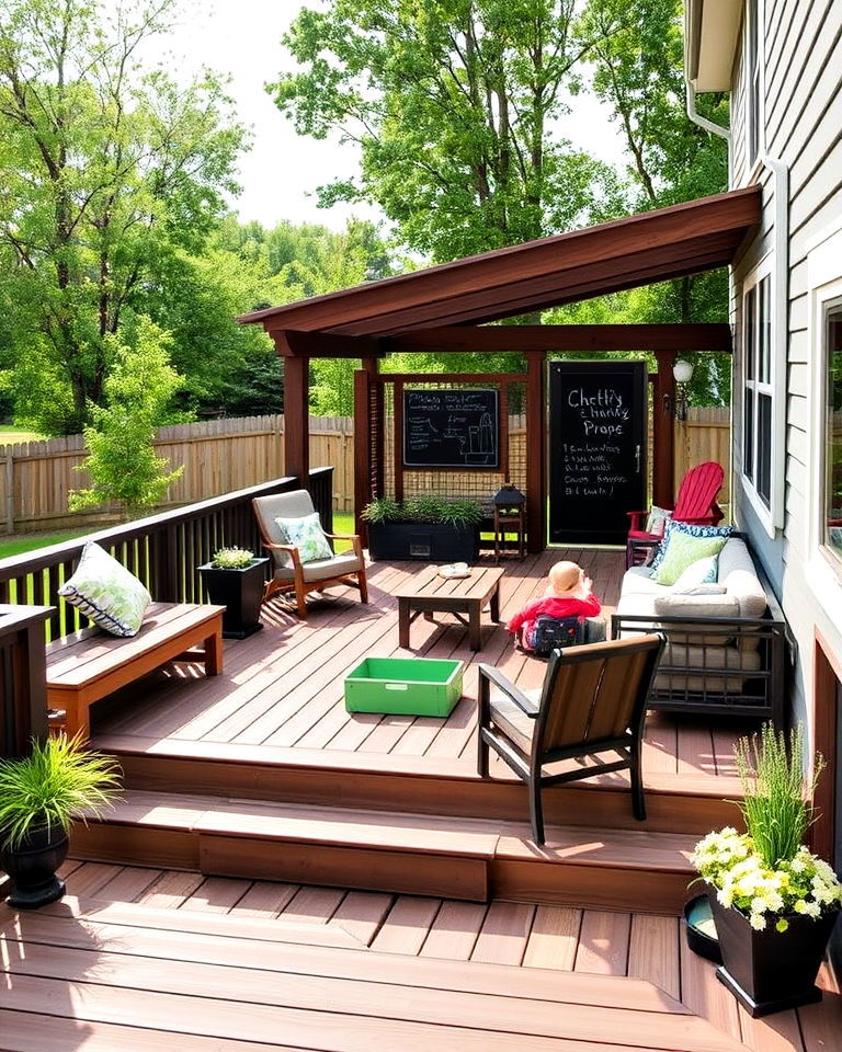 family friendly composite deck - 25 Composite Deck Ideas