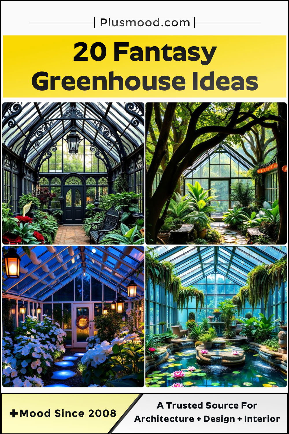 fantasy greenhouse ideas to copy