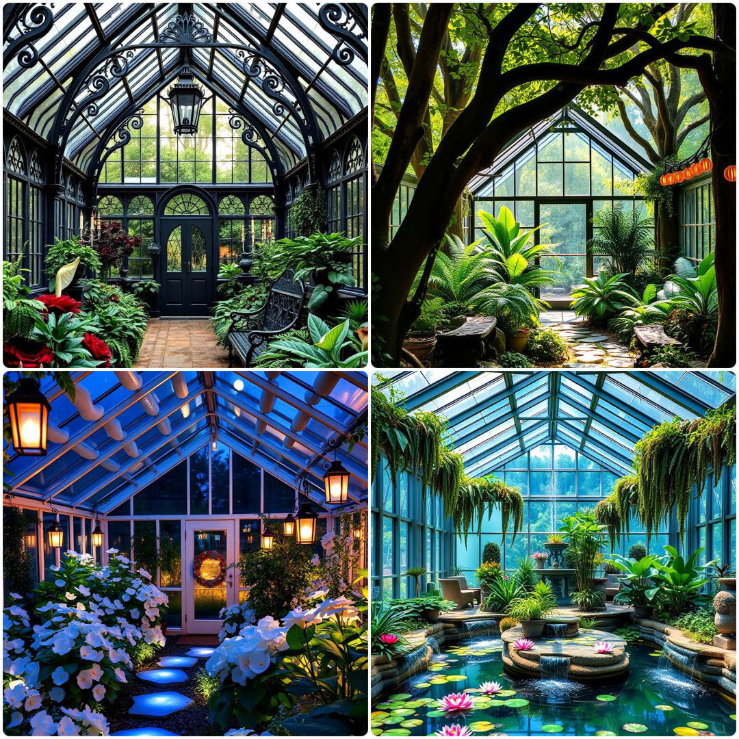 fantasy greenhouse ideas
