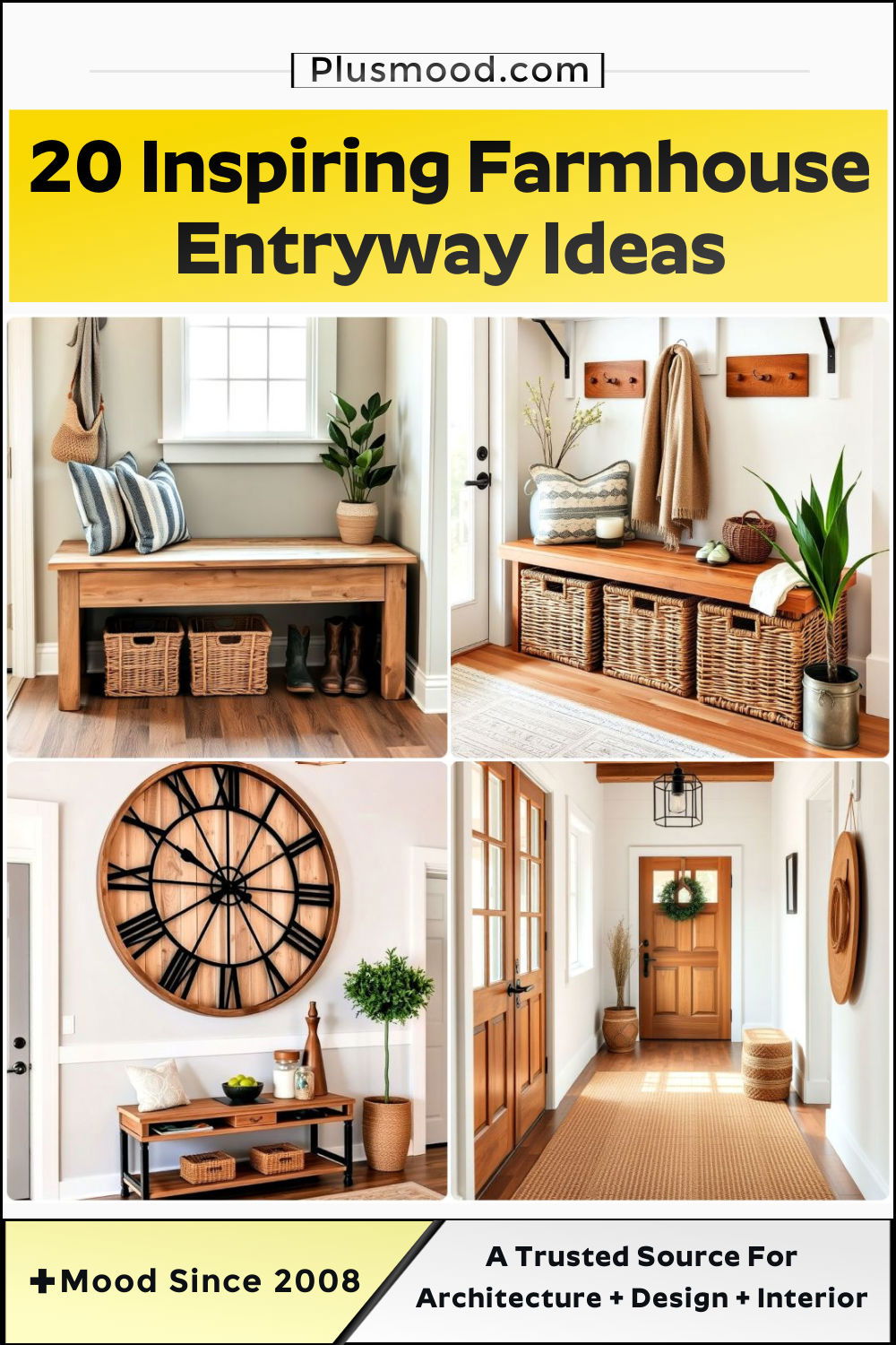farmhouse entryway ideas to copy