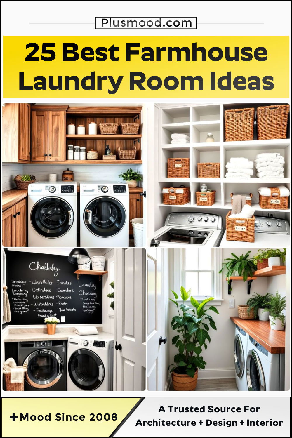 farmhouse laundry room ideas to copy