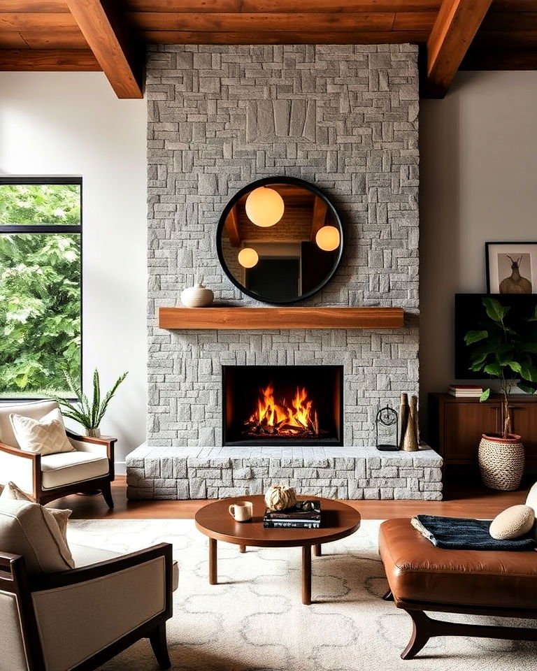 feature fireplace pinterest interior design - 25 Pinterest Interior Design Ideas
