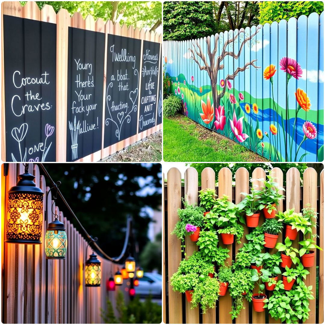 fence art ideas
