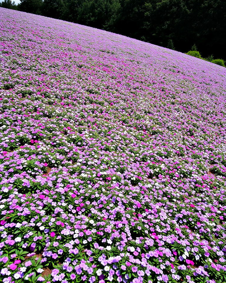 fill a hillside with color - 15 Creeping Phlox Landscaping Ideas