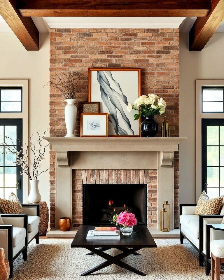 fireplace as a focal point living room - 15 Nancy Meyers Living Room Ideas