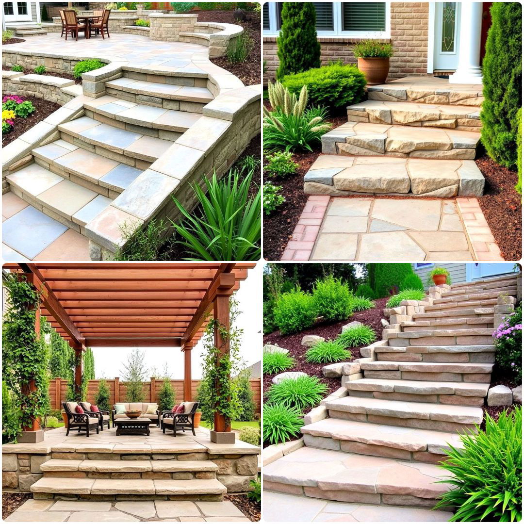 flagstone steps
