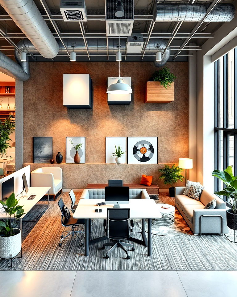flexible multi zone space - 25 Office Interior Design Ideas