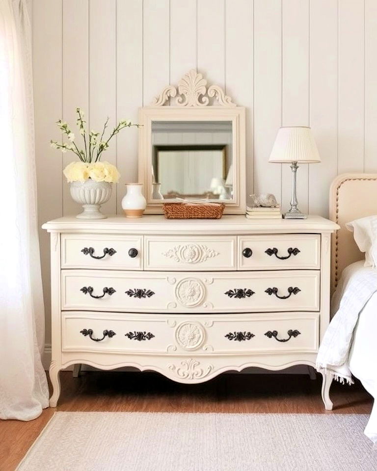 french provincial style dresser - 35 Painted Dresser Ideas
