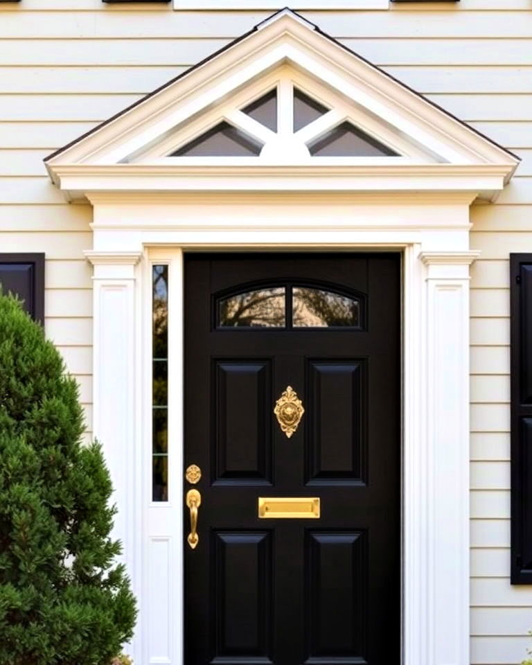 25 Colonial House Front Door Ideas for A Grand Entrance