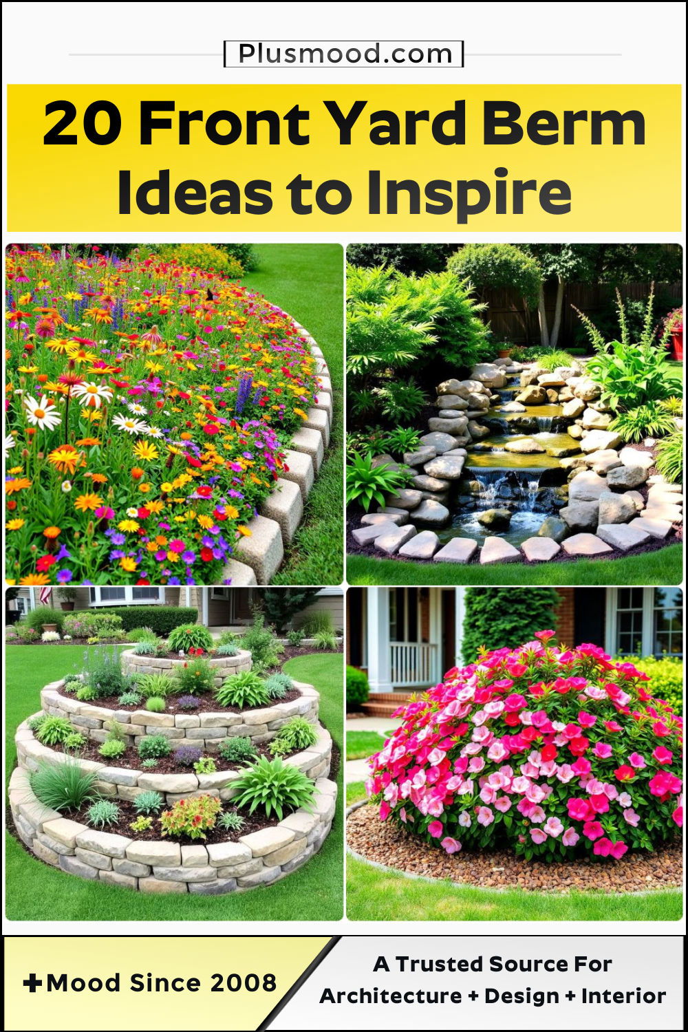 front yard berm ideas to inspire