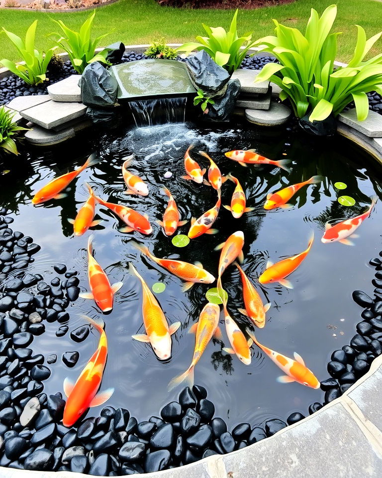 front yard koi pond oasis - 15 Front Yard Pond Ideas