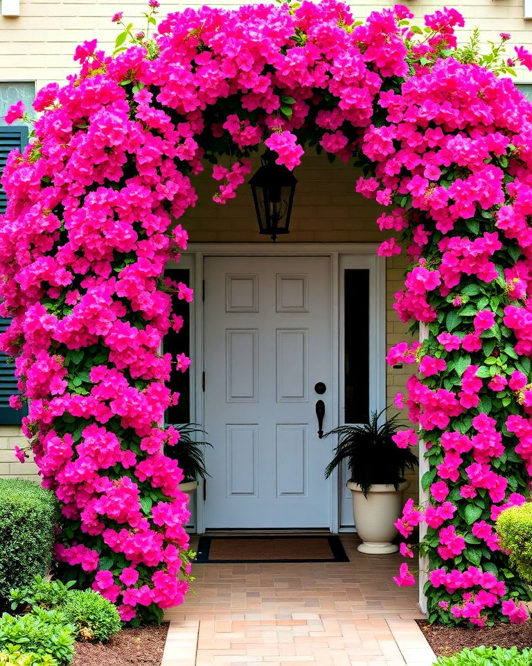 front yard lantana archway accent - 15 Front Yard Lantana Landscaping Ideas