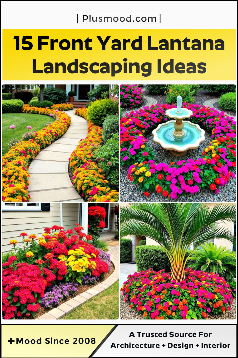 front yard lantana landscaping ideas