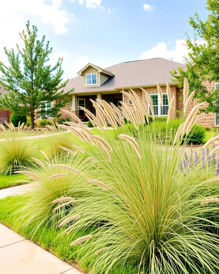 front yard native grass landscaping - 25 Texas Front Yard Landscaping Ideas