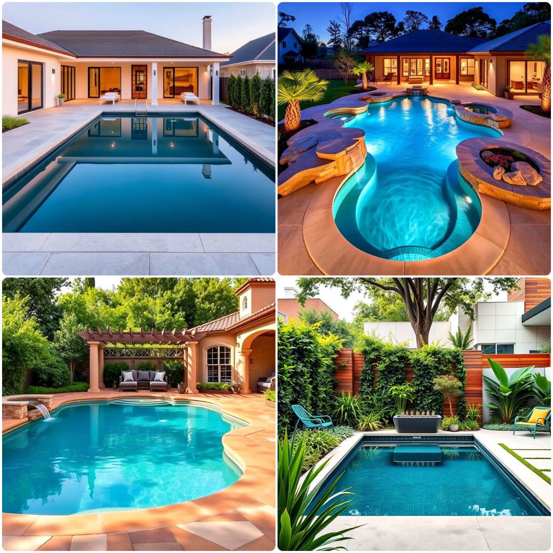 front yard pool ideas
