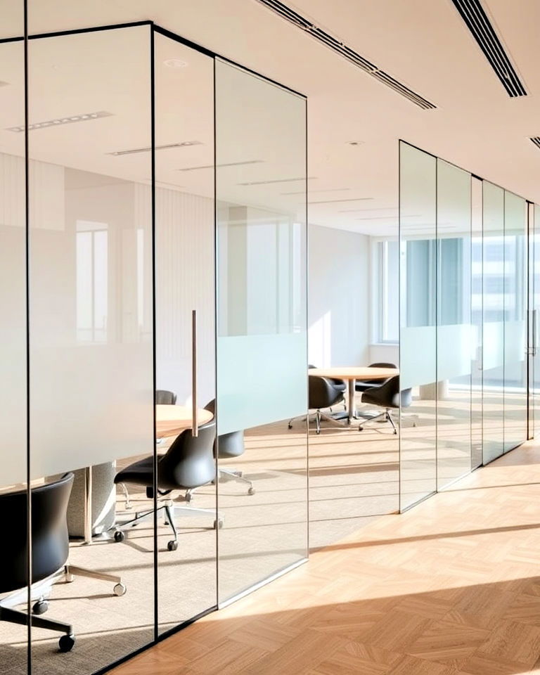 functional glass partitions for ceo office - 25 Ceo Office Design Ideas