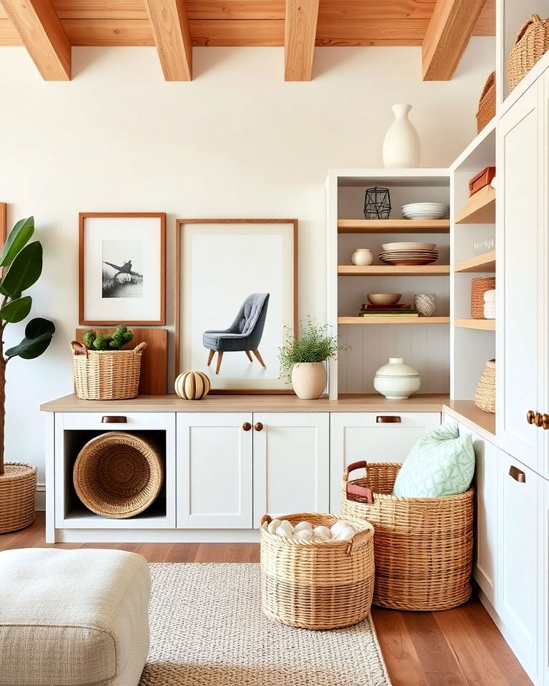 functional storage solutions california casual interior - 20 California Casual Interior Design Ideas