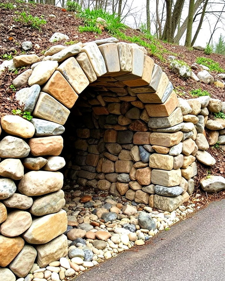 gabion wall driveway culvert - 15 Driveway Culvert Ideas