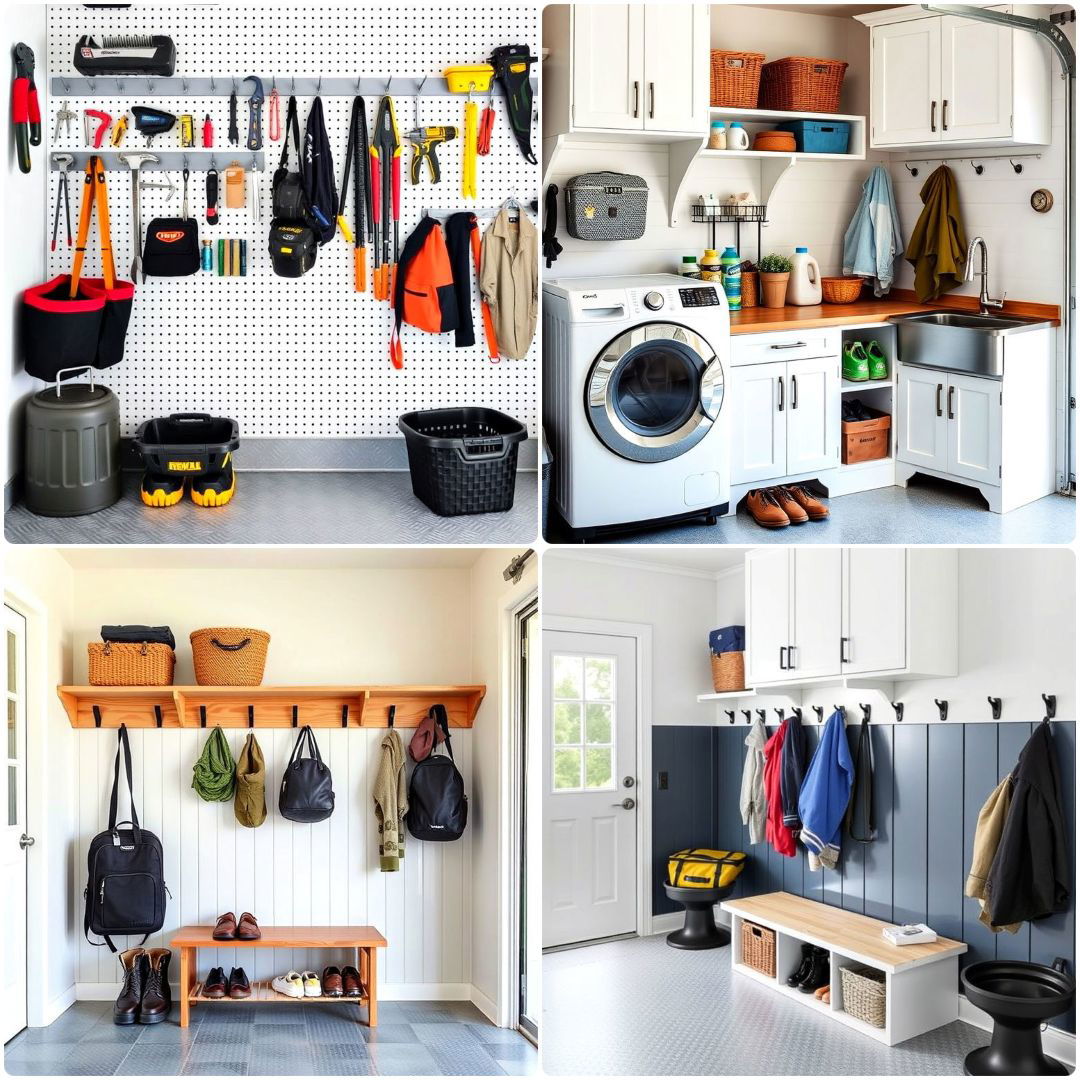 garage mudroom ideas