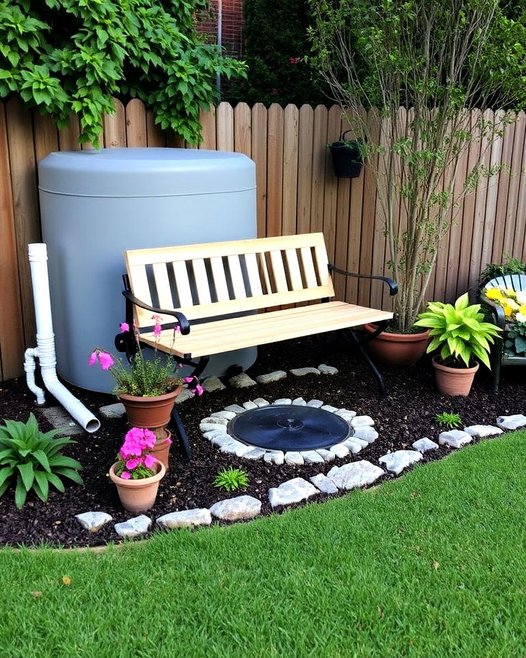 garden bench septic tank landscaping - 20 Septic Tank Landscaping Ideas