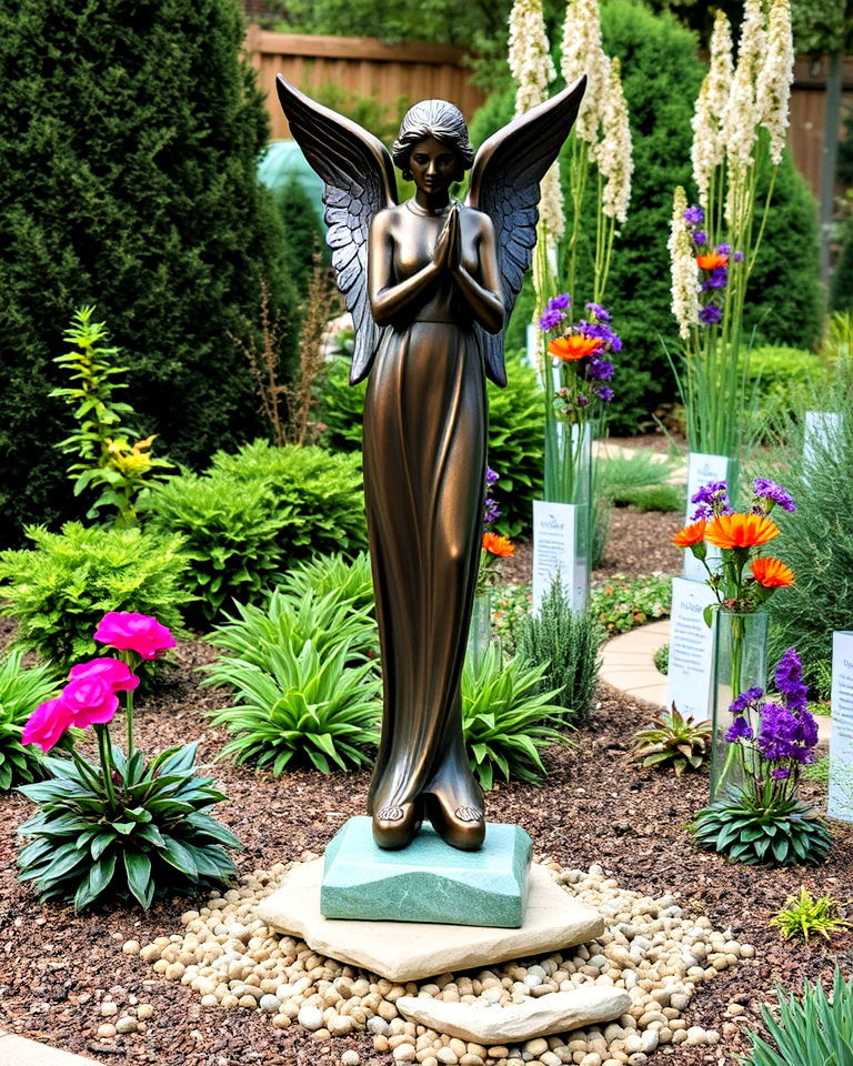 garden sculpture dedication - 30 Memorial Garden Ideas