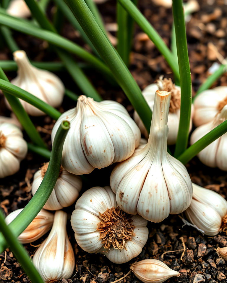 garlic is also a powerful snake repellent - 20 Snake Repellent Plants