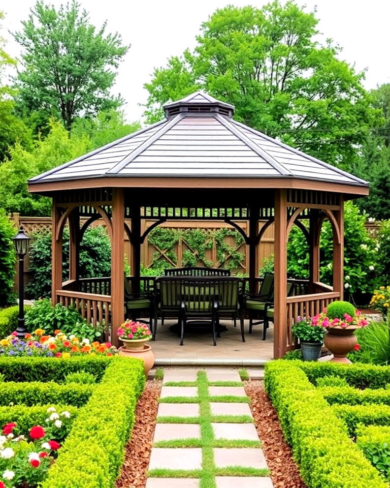 gazebo enclosed garden - 15 Enclosed Garden Ideas