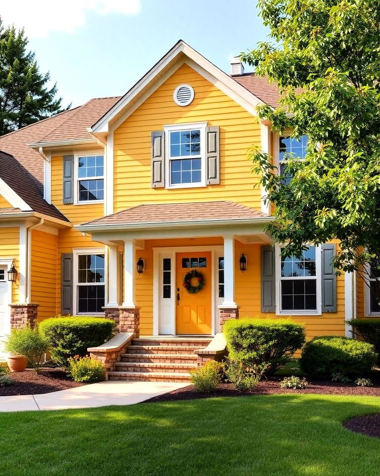 golden honey vinyl siding - 40 Vinyl Siding Colors