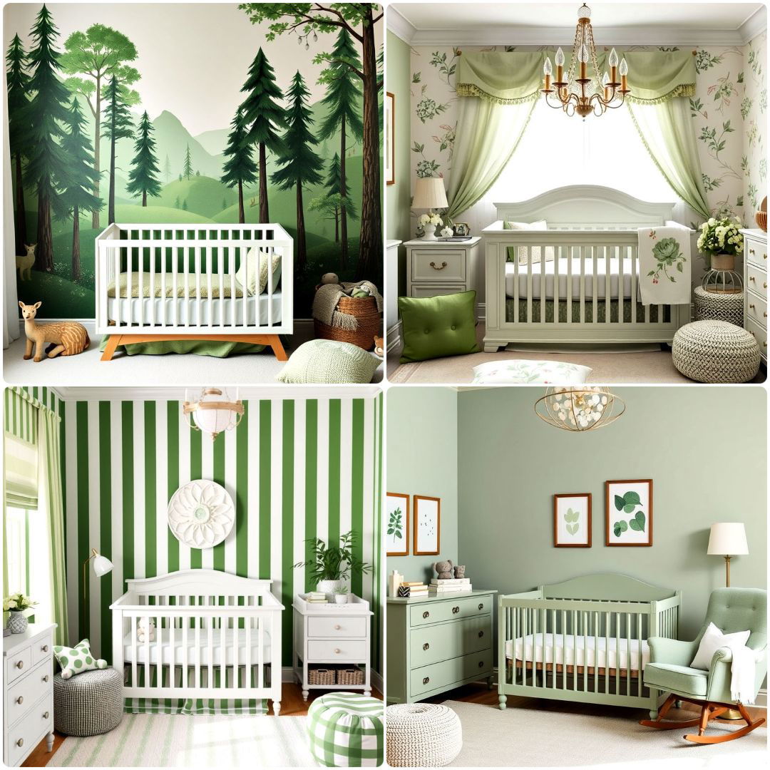 green nursery ideas to copy