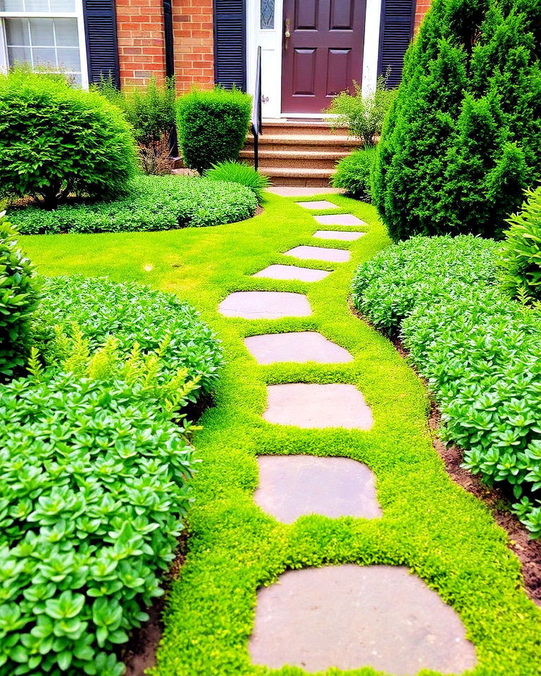 ground cover plants townhouse landscaping - 20 Small Front Yard Townhouse Landscaping Ideas