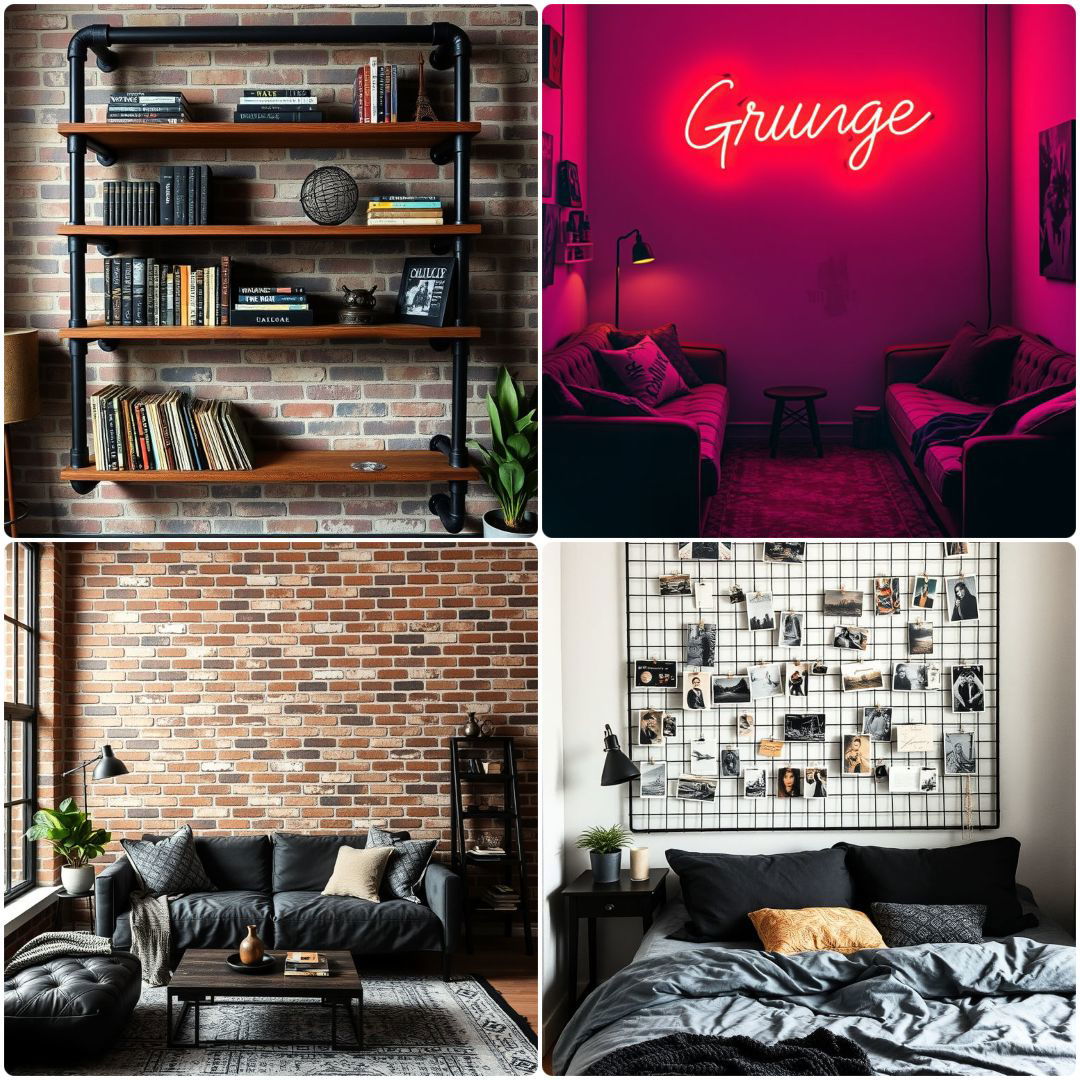 grunge aesthetic room decor ideas